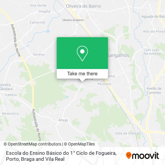 Escola do Ensino Básico do 1° Ciclo de Fogueira map
