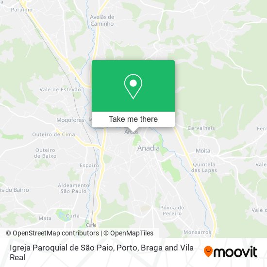 Igreja Paroquial de São Paio map