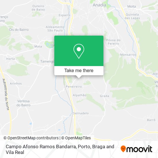 Campo Afonso Ramos Bandarra map