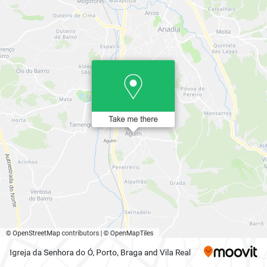 Igreja da Senhora do Ó map