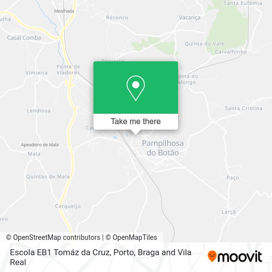 Escola EB1 Tomáz da Cruz map