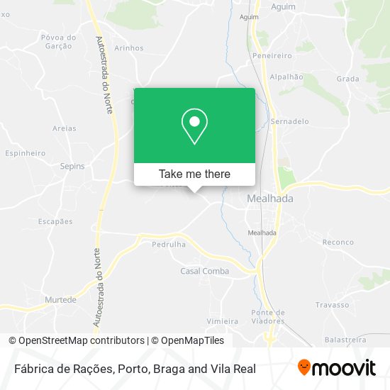 Fábrica de Rações map