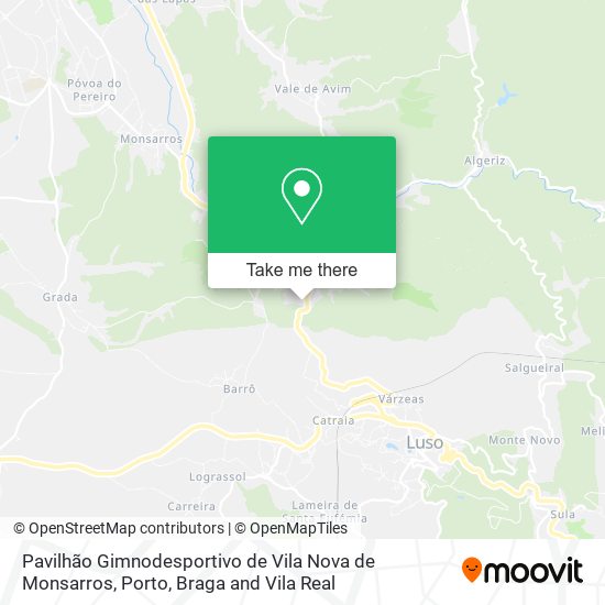 Pavilhão Gimnodesportivo de Vila Nova de Monsarros map