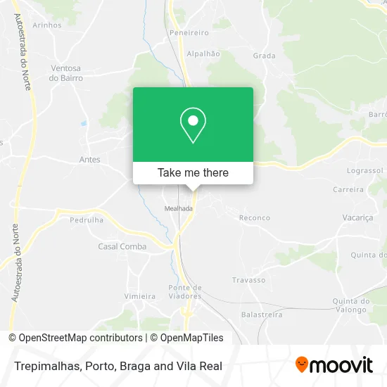 Trepimalhas map