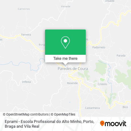 Eprami - Escola Profissional do Alto Minho map
