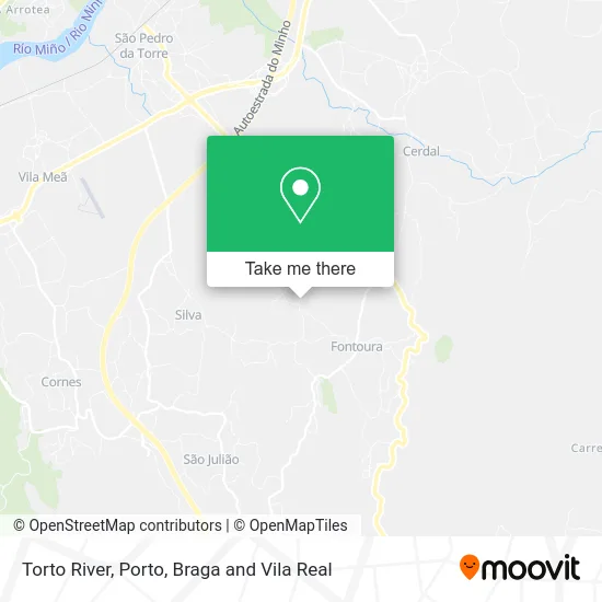 Rio Torto map