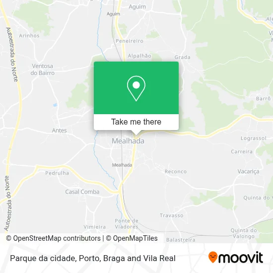 Parque da cidade map