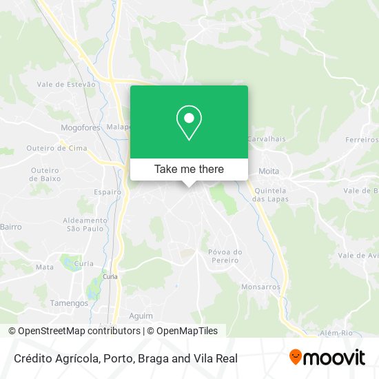 Crédito Agrícola map