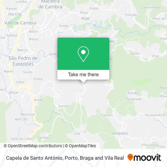Capela de Santo António map