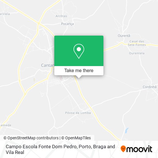 Campo Escola Fonte Dom Pedro map