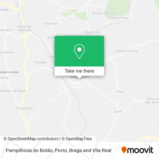 Pampilhosa do Botão map