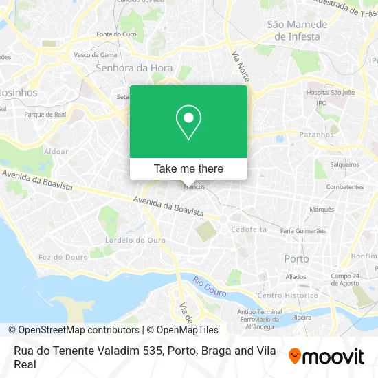 Rua do Tenente Valadim 535 map