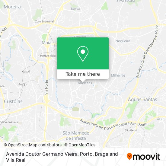 Avenida Doutor Germano Vieira map