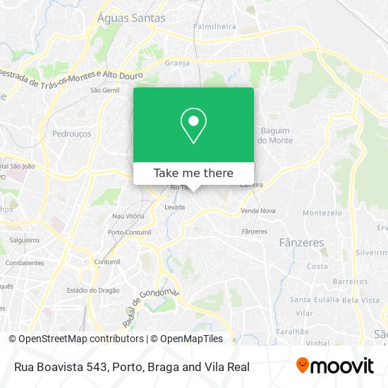Rua Boavista 543 map