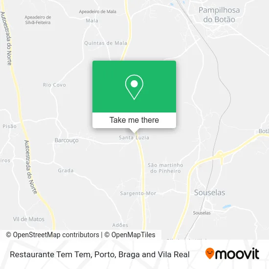 Restaurante Tem Tem map
