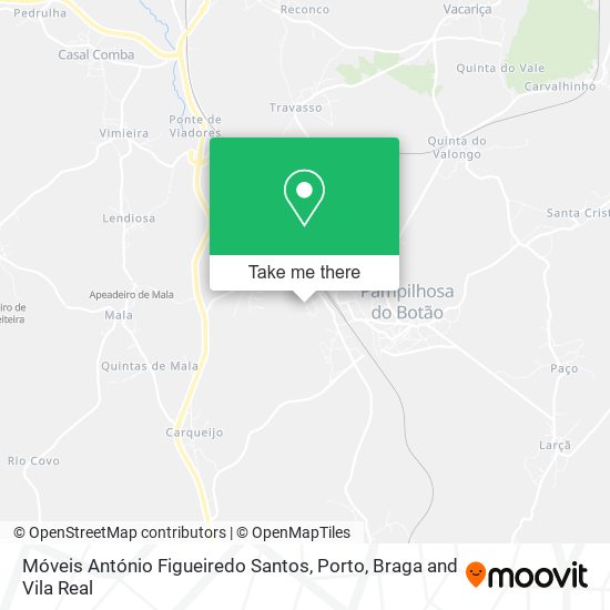 Móveis António Figueiredo Santos map