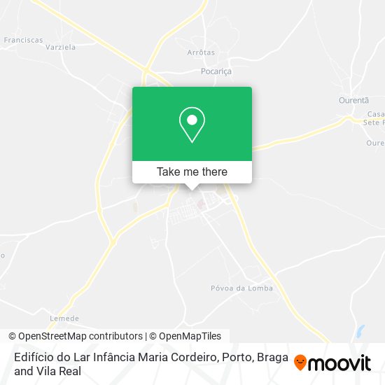 Edifício do Lar Infância Maria Cordeiro map