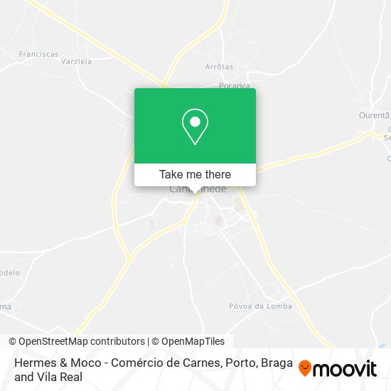 Hermes & Moco - Comércio de Carnes map