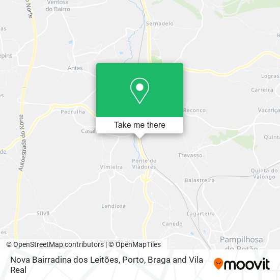 Nova Bairradina dos Leitões map