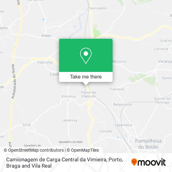 Camionagem de Carga Central da Vimieira map