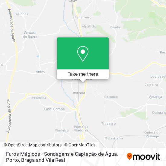 Furos Mágicos - Sondagens e Captação de Água map