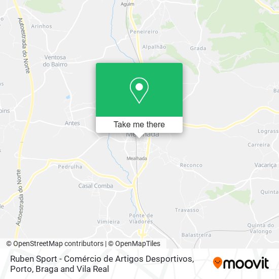 Ruben Sport - Comércio de Artigos Desportivos map