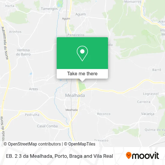 EB. 2 3 da Mealhada map