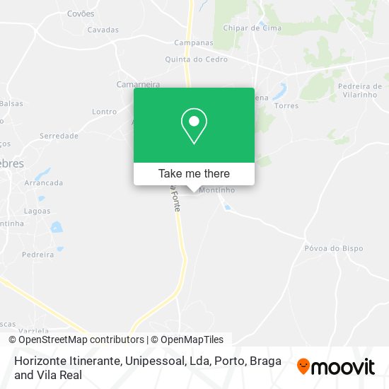 Horizonte Itinerante, Unipessoal, Lda mapa
