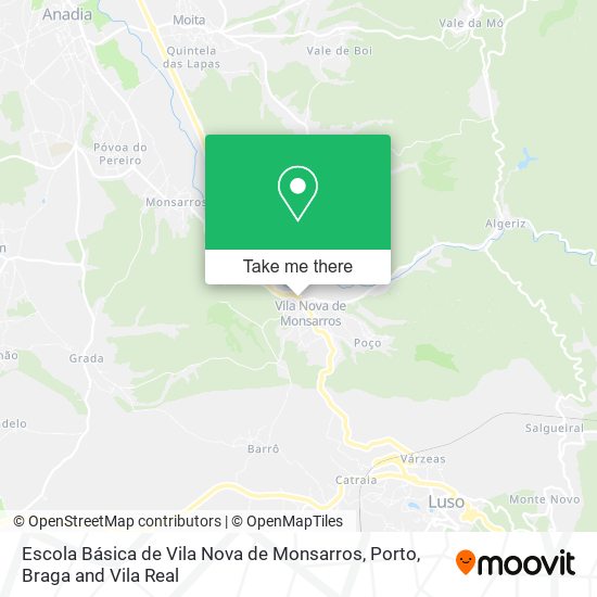 Escola Básica de Vila Nova de Monsarros map