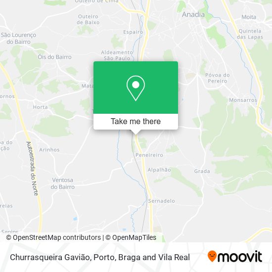 Churrasqueira Gavião map