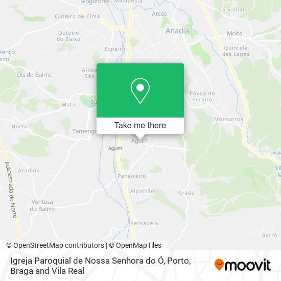 Igreja Paroquial de Nossa Senhora do Ó map