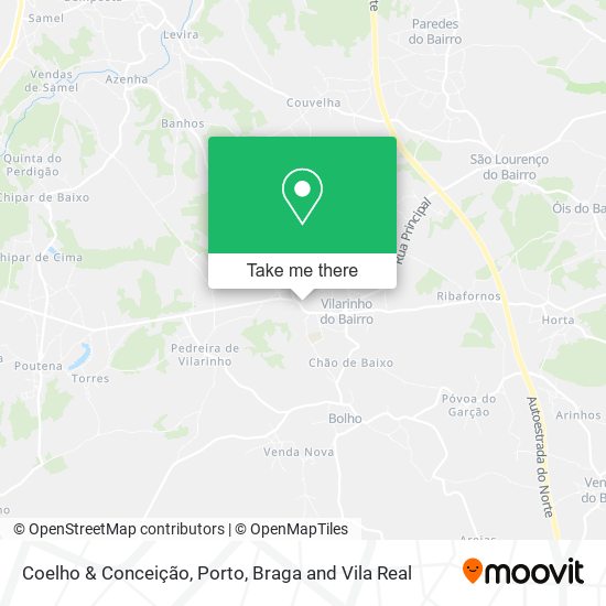 Coelho & Conceição mapa