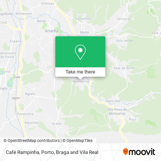 Café Rampinha mapa