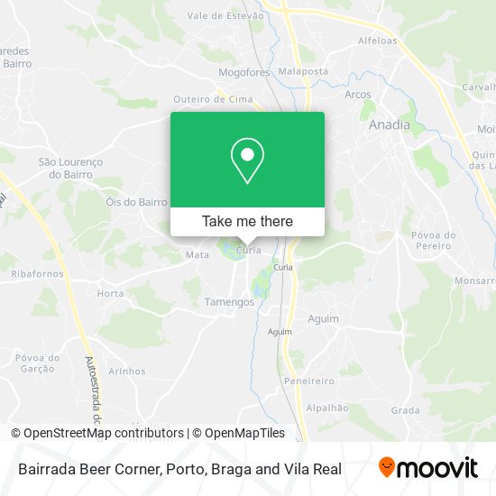 Bairrada Beer Corner mapa