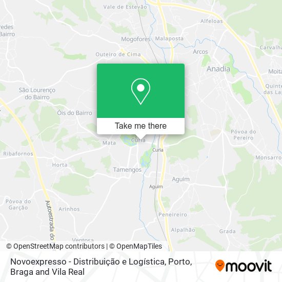 Novoexpresso - Distribuição e Logística map