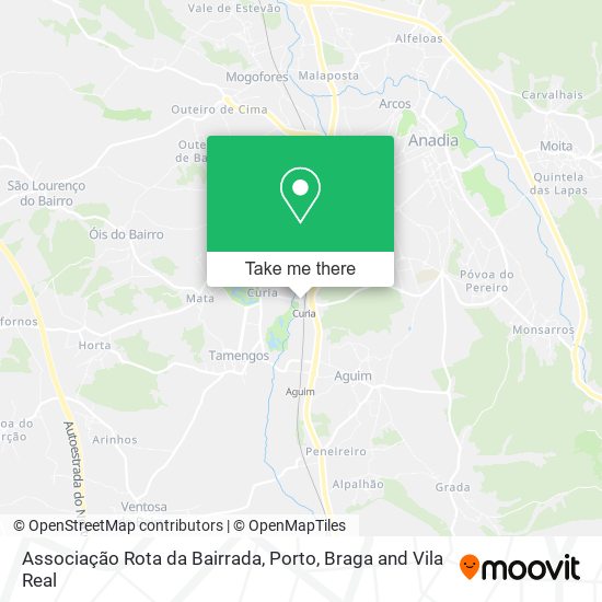 Associação Rota da Bairrada map