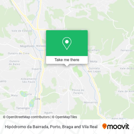 Hipódromo da Bairrada map