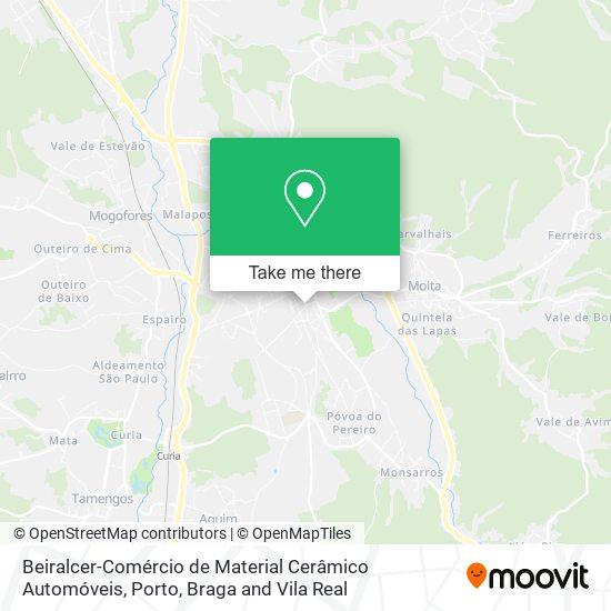 Beiralcer-Comércio de Material Cerâmico Automóveis map