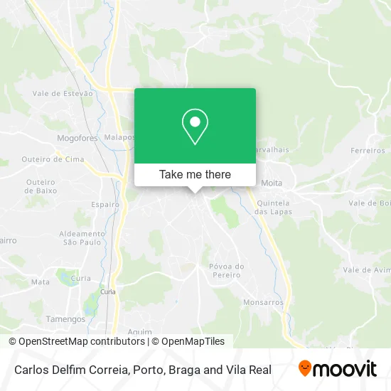 Carlos Delfim Correia map
