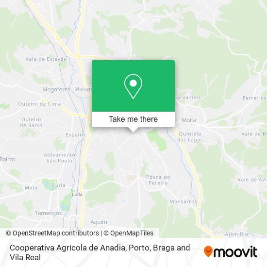 Cooperativa Agrícola de Anadia map