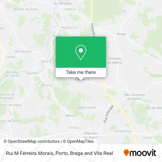 Rui M Ferreira Morais map