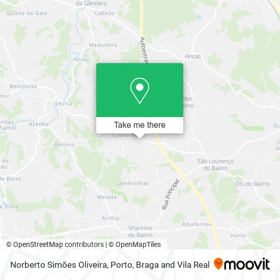 Norberto Simões Oliveira map