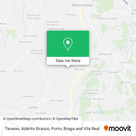 Tavares, Adérito Branco map