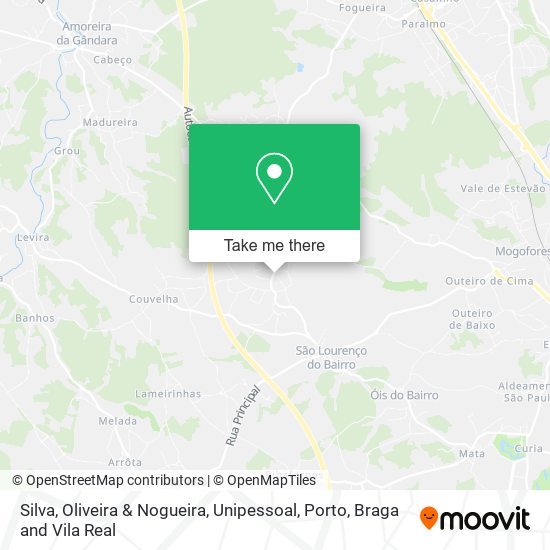 Silva, Oliveira & Nogueira, Unipessoal mapa
