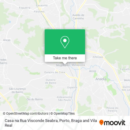 Casa na Rua Visconde Seabra map