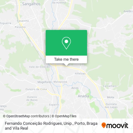 Fernando Conceição Rodrigues, Unip. map