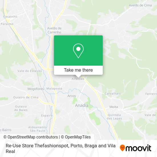 Re-Use Store Thefashionspot map