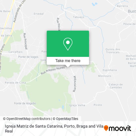 Igreja Matriz de Santa Catarina map