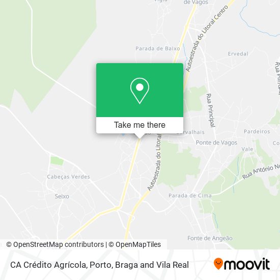CA Crédito Agrícola map