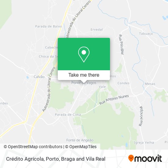 Crédito Agrícola map